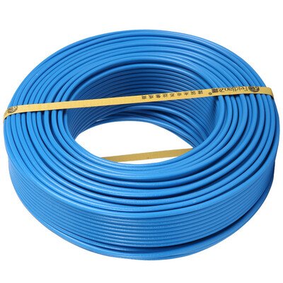 

Feidiao feidiao wire&cable BVR25 square national standard household copper wire single-core multi-strand cord 50 meters blue zero line