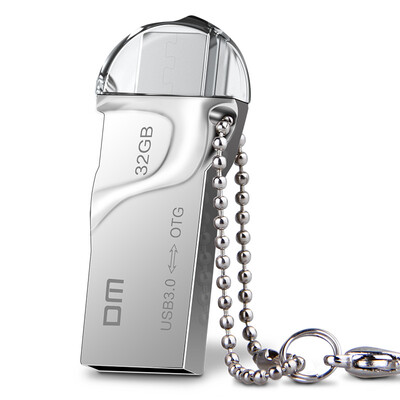 

ДМ PD019 OTG 64G (USB3.0 + тип C USB3.1 двойной интерфейс) высокоскоростной компьютер общего назначения У диска Мобильный металл (серебро)
