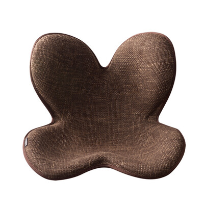 

MTG Japan Body Make Seat Style Comfort Sitting Lumbar Cushion Dark Brown
