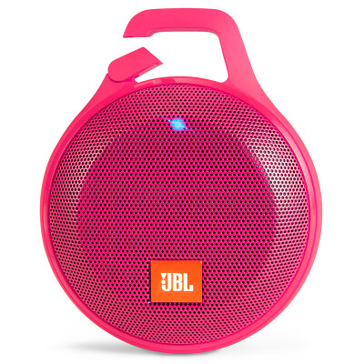 

JBL Clip Music Box Upgrade Waterproof Edition Bluetooth Portable Speaker Audio Outdoor Mini Small Audio Speaker Waterproof Design Hi-Fi No Noise Talk Rose Powder