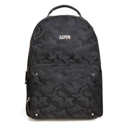 

Ip Man ASPENSPORT Shoulder Bag Men&39s Backpackers Fashion School School Students Schoolbags AS-B58 Black Carbide
