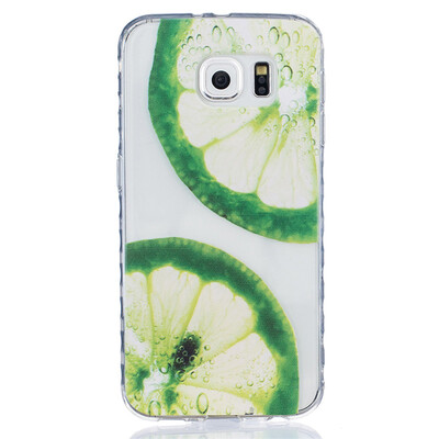 

Lemon Pattern Soft Thin TPU Rubber Silicone Gel Case Cover for SAMSUNG GALAXY S6