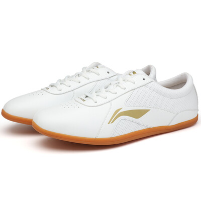 

Li Ning Tai Chi обувь мужчины и женщины боевые искусства обувь практике обувь утром упражнения обувь производительность обувь базовый раздел белый 42