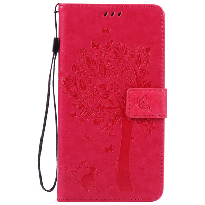 

Rose Tree Design PU Leather Flip Cover Wallet Card Holder Case for HUAWEI MATE 8