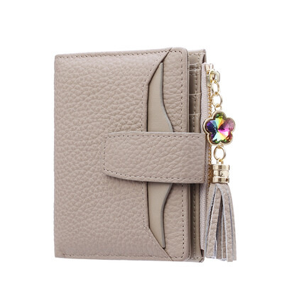 

Marianne Orlando MarinoOrlandi first layer of leather sweet lady wallet gray