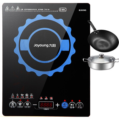 

Jiuyang Joyoung Induction Cooker fire stove stir-fried European soup pot fine iron wok C22-L86