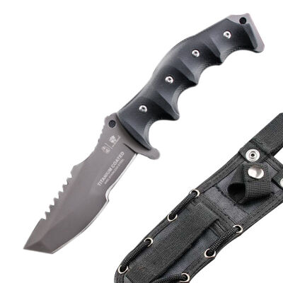 

HX OUTDOORS D-124 Outdoor tactical knife non-dagger high hardness field self-defense tool straight knife survival knife sharp