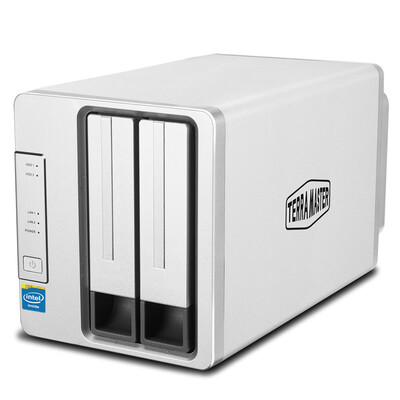 

TerraMaster 4/2-Bay Network Attached Storage Media Server Personal Cloud Storage