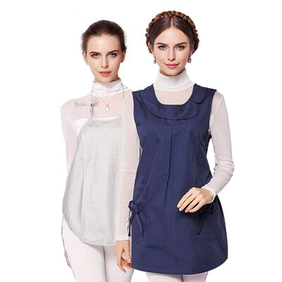 

Jing Qi pregnant women radiation protective clothing pregnant women silver fiber belly clothes suit four seasons navy blue  code JC8372A