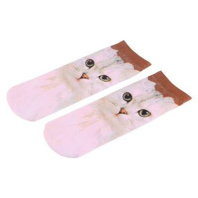 

Мужчины Женщины несколько цветов 3D Печатные Симпатичные Unisex Хлопок мультфильм носки Новый