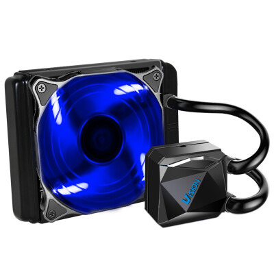 

Wisdom water blade L120 integrated water-cooled radiator (multi-platform / blue / 12CM fan / intelligent temperature control / water