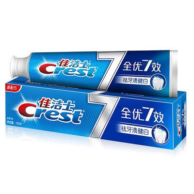 

Crest Crest all excellent 7 effect cured teeth stained white toothpaste 120 grams