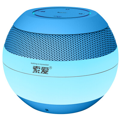 

Soaiy S-45 Bluetooth Speaker Mini Subwoofer Computer Small Audio Outdoor Mobile Phone Smart Card Player Car Colorful Light