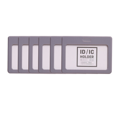 

Deli 8334 soft card card sets work permit staff card horizontal 6 gray