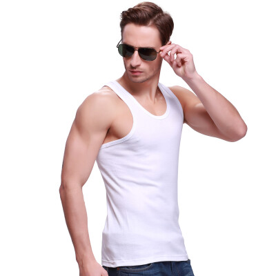 

Jingdong Supermarket Snow flying mens vest cotton solid color fashion thread vest mens bottoming shirt sweatshirt XXQMBX0514 hemp gray 17590