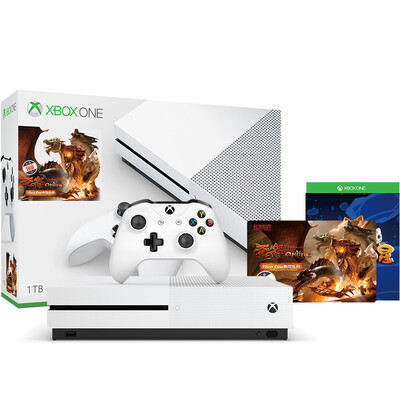 

[Xbox National Bank Limited Edition 1Т хост] Microsoft (Microsoft) Xbox One S 1TB домашний развлекательный игровой автомат (может быть ощущение тела) Winter Online limited edition