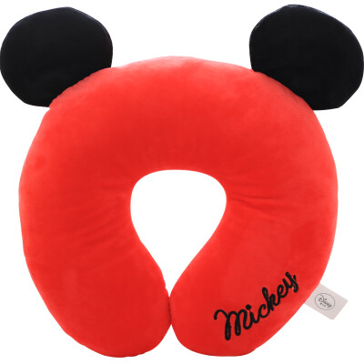 

Disney Disney Super Marine Corps plush toys white fat head shape neck pillow car U-pillow multi-function cervical pillow travel lunch break pillow