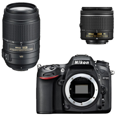 

Nikon D7100 SLR kit AF-S DX 18-200mm f 35-56G ED VR II anti-shake lens