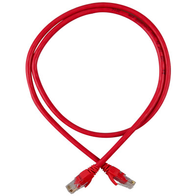 

Jinghua (JH) 0563 high-speed super six network cable original network cable with crystal head gigabit network cable home improvement computer router universal jumper 3 m red