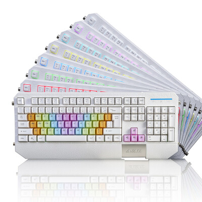 

Selling Ergonomic design LED color Backlight Gaming Keyboard USB Powered for Desktop Laptop