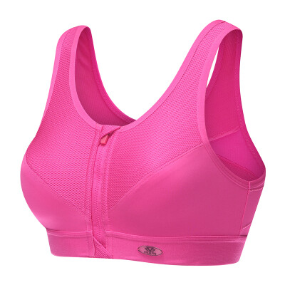 

Yvette (YVETTE) sports underwear function underwear no steel sports fitness vest-style running shock bra SU6015 red 90C