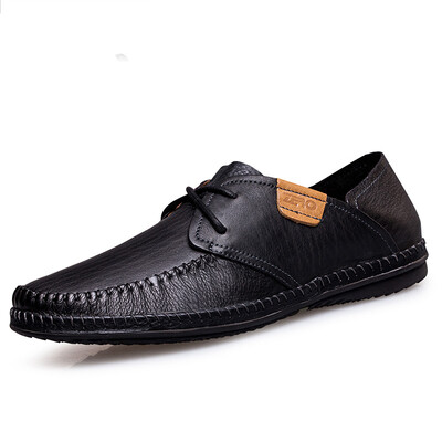 

Zero (ZERO) Business Casual Shoe Head Cowhide Mascara Men's Shoes Soft Comfort Casual Leather 9945 Light Brown 41