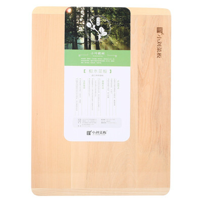

Xiao Liu cutting board hardcover imported century leaf basswood classic solid wood chopping board fruit plate enjoy Series M012 34 24 2cm