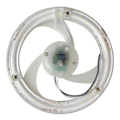 

Hongyan HONYAR LED ceiling light source modified lamp plate can replace the original energy-saving lamp U-shaped tube D-shaped tube butterfly tube 20W white light