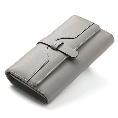 

Г-жа Siti Ya / STIYA клип кожаный бумажник длинный участок бумажник карты мешок большой емкости женских моделей женских серый вечер мешок 862S051005