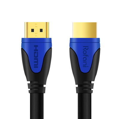 

Rofani A5 HDMI Digital HD Adapter 2.0 Support Ultra-Clear 2k * 4k Resolution 3D Function TV Adapter / Projector Adapter 1.5m