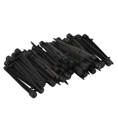 

50 pcs Bubbler Drip Irrigation Adjustable Emitters Stake Water Dripper