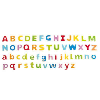 

Hape alphabet magnet puzzle educational early learning puzzle wooden toys over the age of E1047