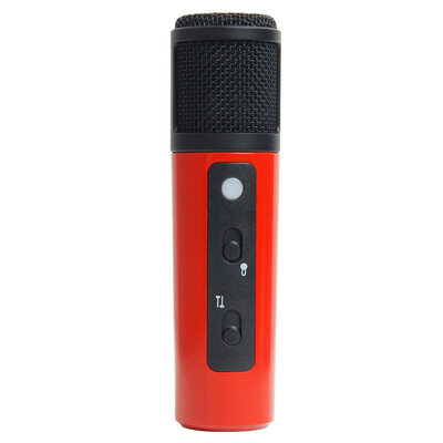 

Square picture FionTu mobile phone K song microphone palm mini mini microphone to sing it universal k song phone microphone Andrews apple anchor broadcast live YY grab wheat special red