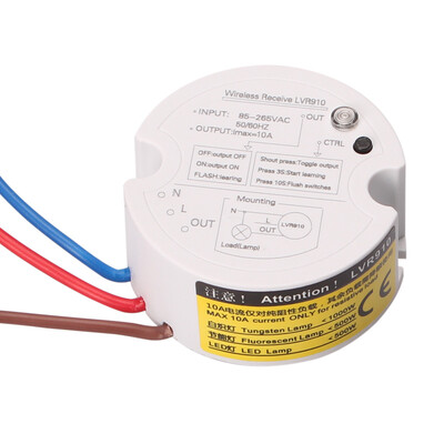 

Lead Technology Smart Home Self Power Generation Wireless Smart Home Switch Accessories Single Receiver 10A