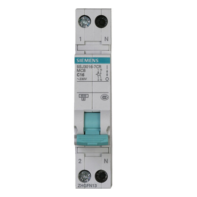 

Siemens (SIEMENS) compact circuit breaker 16A 1P + N double into the double 5SJ30167CR