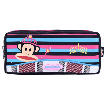

Bangling Monkey Paul Frank Pencil Bag Child Pencil Bag Pupils Kindergarten Lifestyle Stationery Bag Korean Style Stationery Pencil Bag PKY6067 Pink