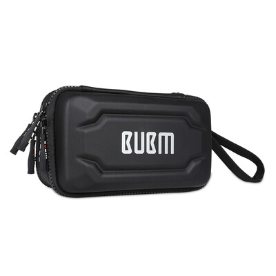 

BUBM ESD данные бумажник ударопрочный портативный жесткий пакет водонепроницаемый корпус двухслойная цифровых аксессуаров U диск карты памяти линия маленький, портативный блок питания, вмещающий серый двойной