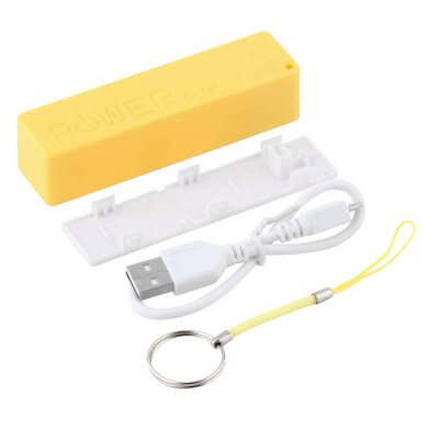 

Mobile Power Case Box USB 18650 Battery Cover KeyChain for iPhone