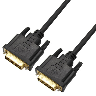 

Safconn DVI Cable 24 1 Male to Male DVI-D Dual Channel Digital HD Cable Computer Monitor Video Cable 15m Black DV0104