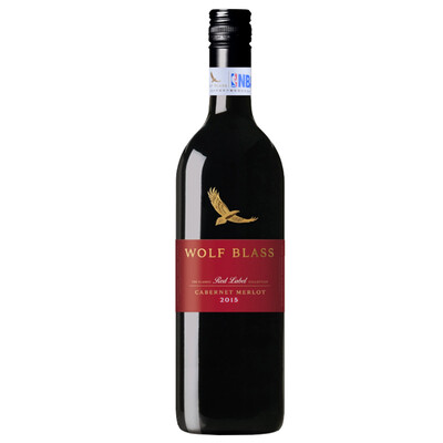 

Jingdong supermarket] Jingdong overseas straight mining Australian imports Fu (WolfBlass) red card Cabernet Sauvignon red wine NBA special edition 750mL