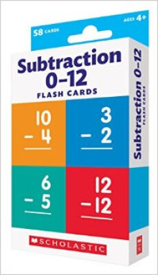 

Scholastic Flash Cards -- Subtraction