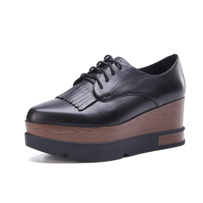

Aokang Women's Fashion Thicken-soled Platform Casual Shoes 165121589