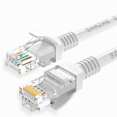 

Shanze (SAMZHE) высокоскоростная ультра-пятая кабельная сеть класса CAT5e 100 Гигабитная сетевая кабельная сетевая перемычка для 5 категорий готовой кабельной линии Бежевый цвет 3 метра ZW-03