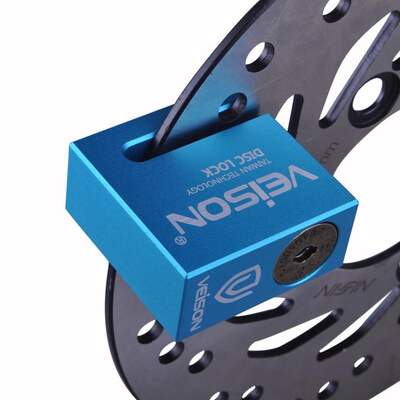 

Veison DX4 disc brake lock blue