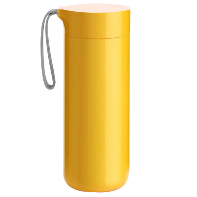 

【Jingdong Supermarket】 Taiwan artiart Insulation Cup Portable No Cup Sports Cup Gift Cup Car Walking Cup Butterfly Cup Yellow