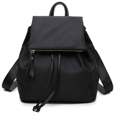 

Thousand summer shoulder bag female Korean version of the fashionable wild handbags cute mini casual travel small backpack 9220 pumping black