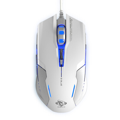 

Yibo E-3LUE M636 wired game mouse white