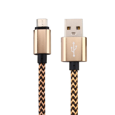 

Универсальный Micro USB зарядное устройство Сплетенные крышки кабельного шнура USB для типа Micro-USB B