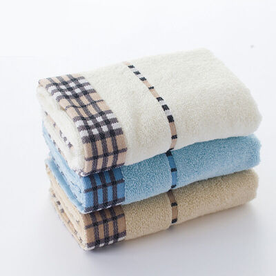 

Jingdong Supermarket Vosges Jieyu cotton towel Edinburgh Imagine adult water wash towel 3 white brown blue 33x70cm