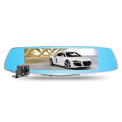 

Lingdu BLACKVIEW A205C зеркало заднего вида тахограф 8.0 дюйма экран электронного собака одна машина двойного заднего хода передней и задней изображения, записанные